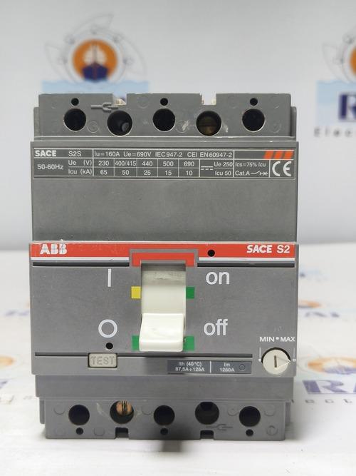 ABB SACE S2S CIRCUIT BREAKER 125A 3-POLE 50kA at 400/415V