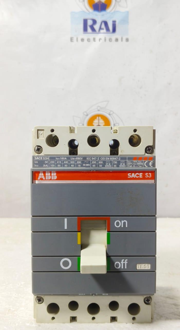 ABB SACE S3H 100AMP CIRCUIT BREAKER MCCB 3 POLE