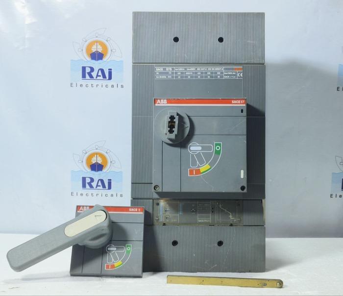 ABB SACE S7S 1250A CIRCUIT BREAKER MCCB WITH ROTARY 3POLE PR211