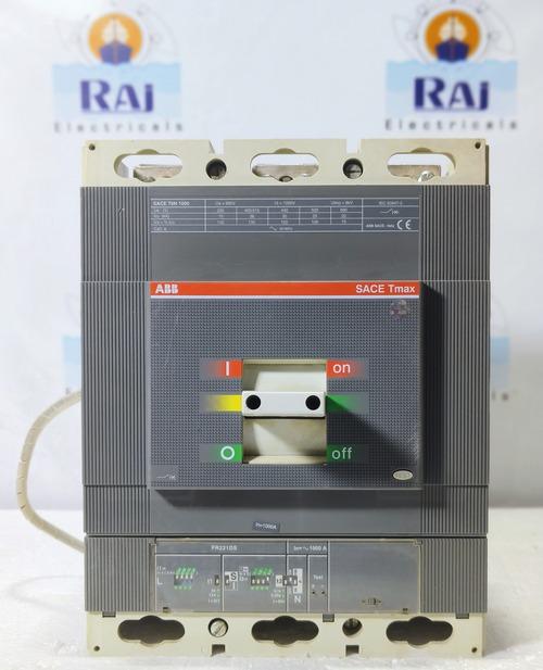 ABB SACE TMAX T6N1000 1000A 3POLE Aux 3A 400VAC PR221DS CIRCUIT BREAKER