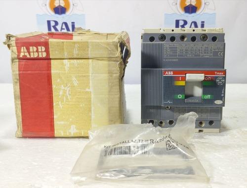 ABB TMAX T1C 160 50A 4-POLE CIRCUIT BREAKER MCCB 40kA AT 230V