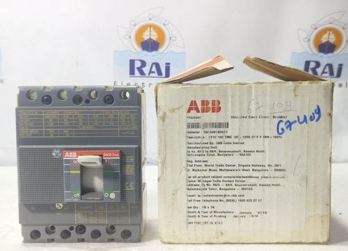 ABB TMAX XT1C 160 125A 4POLE CIRCUIT BREAKER MCCB 25kA AT 440V XT1C160