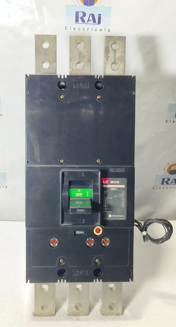 LG ABS 1203 MOLDED CASE CIRCUIT BREAKER MCCB 1200A 3 POLE 