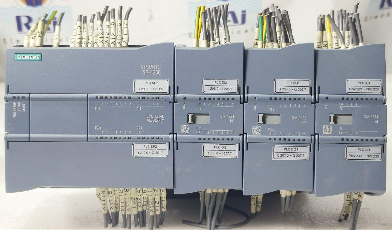 SIEMENS S7-1200 |CPU 1214C AC/DC/RLY | SM1221 DC | SM1222 RLY | SM1231 AI | PLC