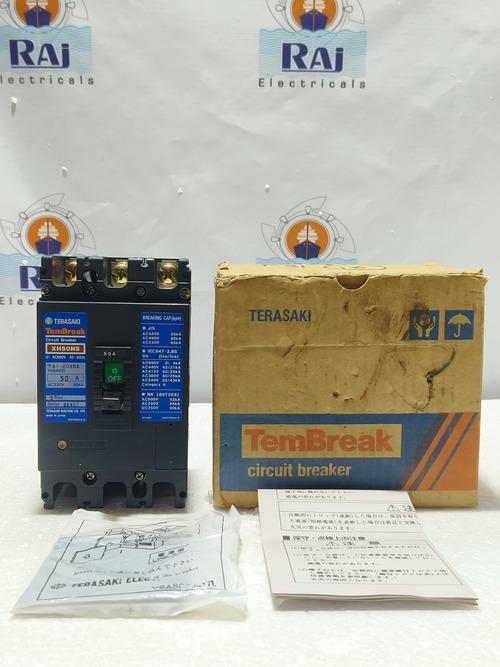 TERASAKI XH50NS 50 A CIRCUIT BREAKER AC220V 85kA MCCB 3POLE